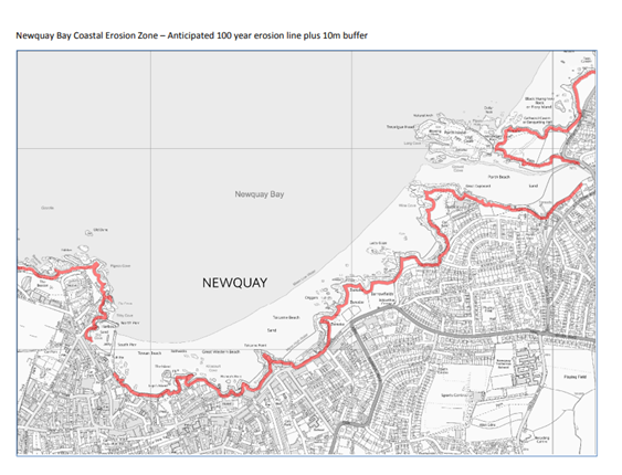 Newquay Bay Coastal Exclusion Zone - Coastal Vulnerability Assessment